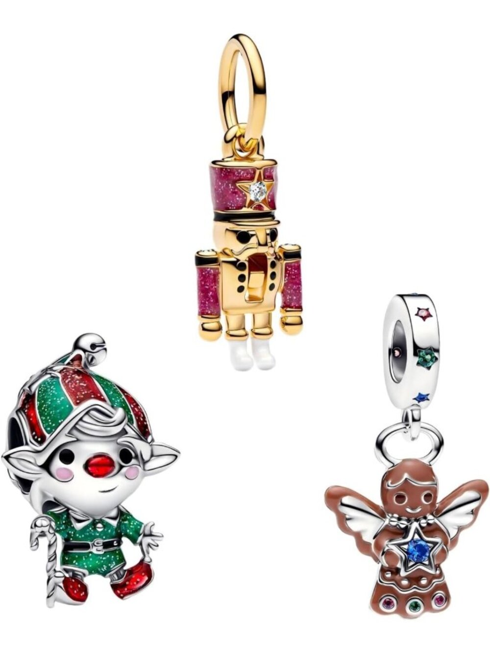Festive Charm Beads for Bracelets & Necklaces - Holiday Jewelry for All